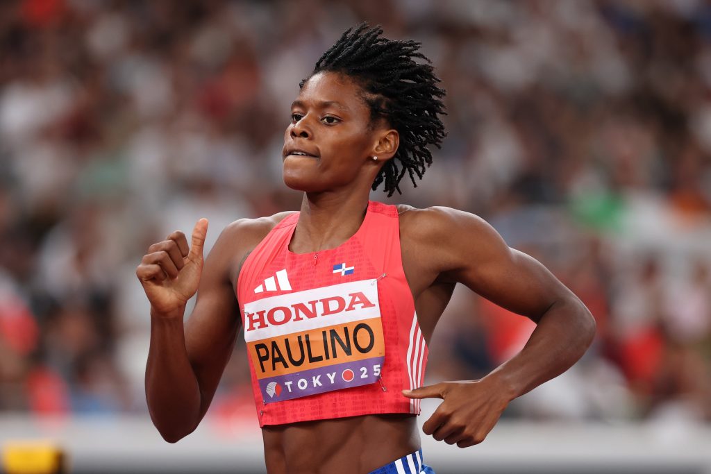 Marileidy Paulino tras competir en el Campeonato Mundial de Atletismo, Tokio 2025. (Crédito: Getty Images)
