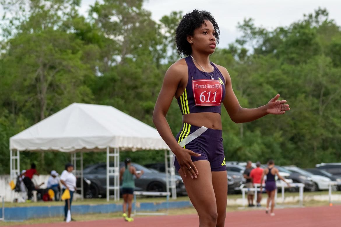 Darianny Jiménez, durante una competencia de los Juegos Militares en 2026. (Crédito: IG / Darianny Jiménez)