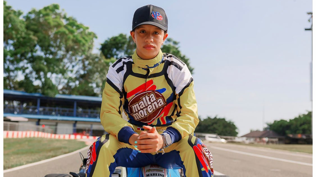 Piloto dominicana Valentina Helena Tavárez. (Crédito: Prensa)